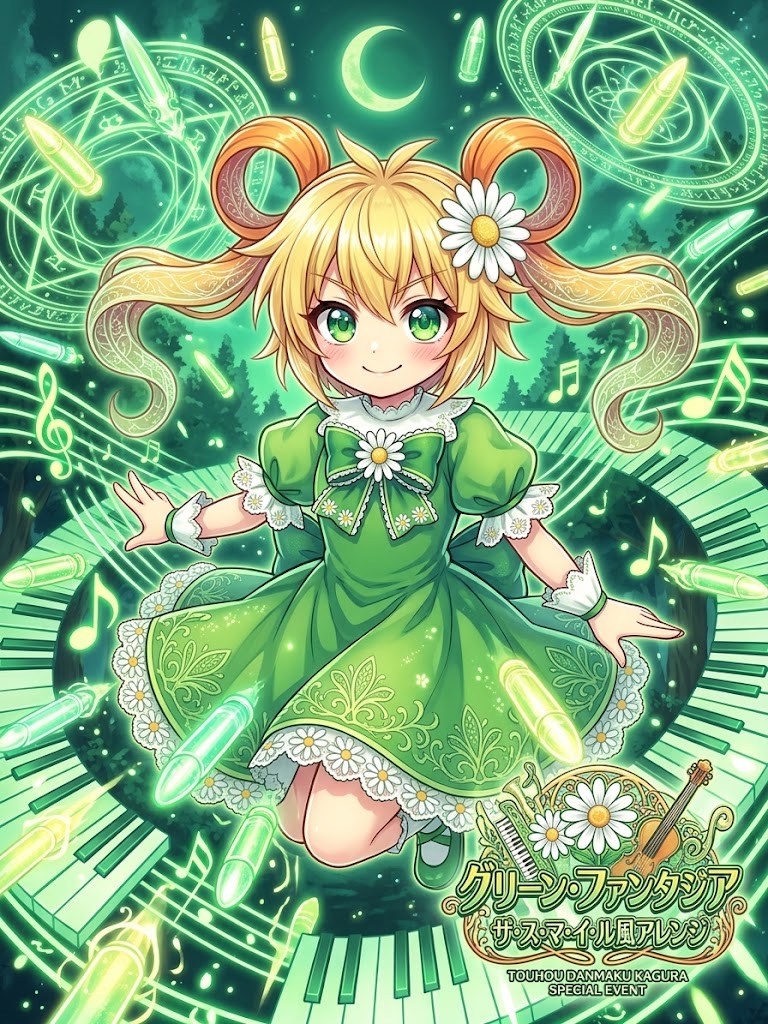 かわるんの好きな色は、緑色である!!