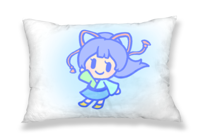 青木めんか枕(裏)
