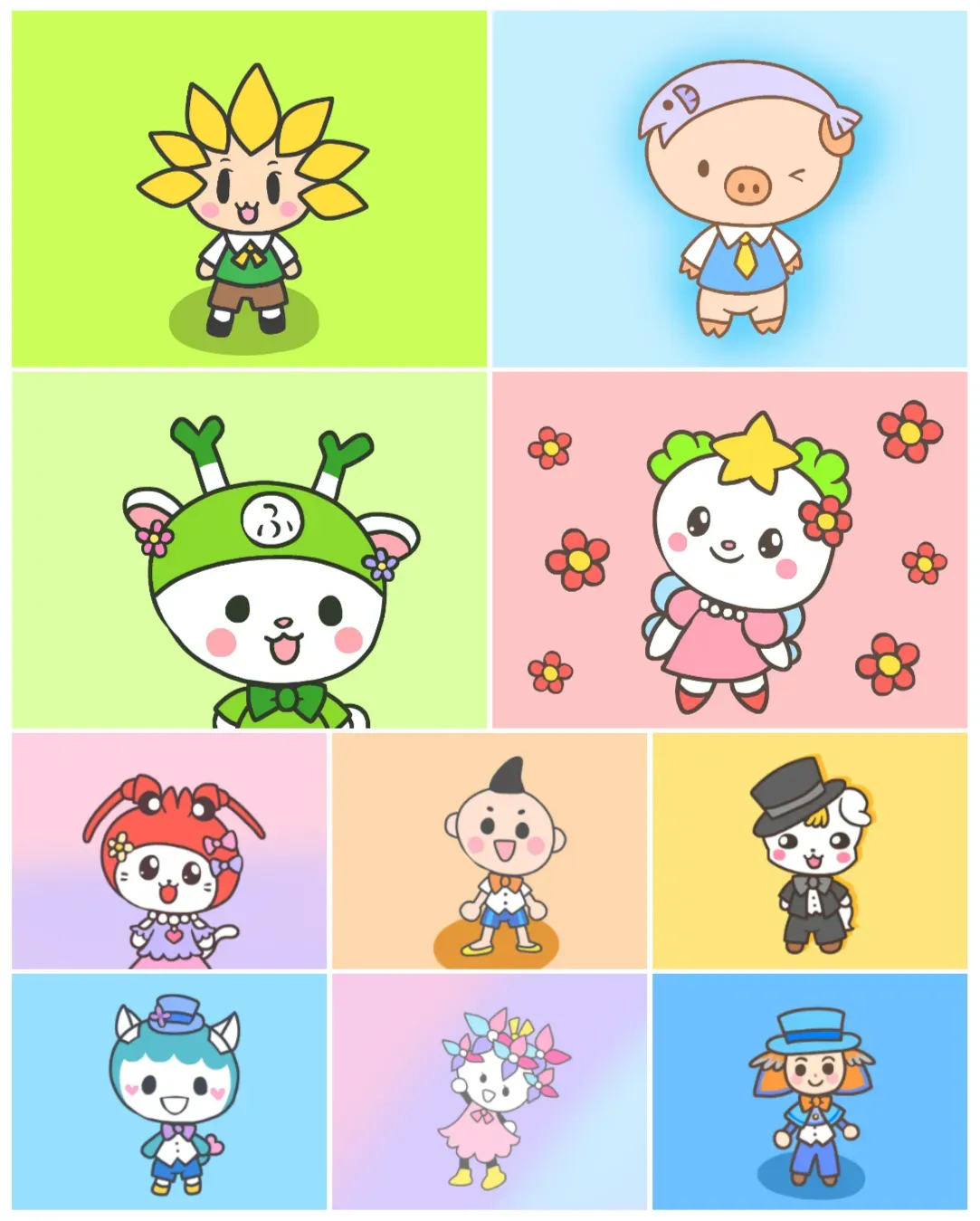 ○○キャラ