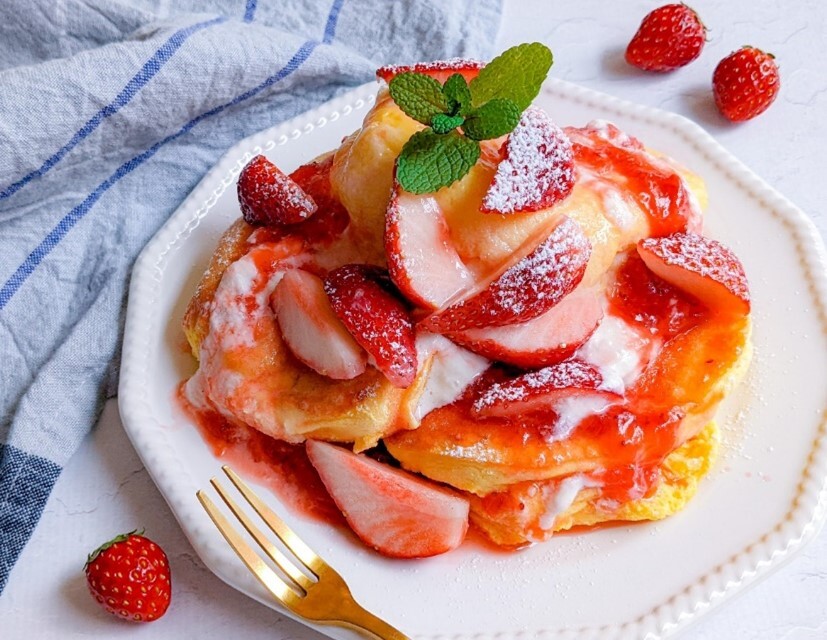 いちごパンケーキは好き？