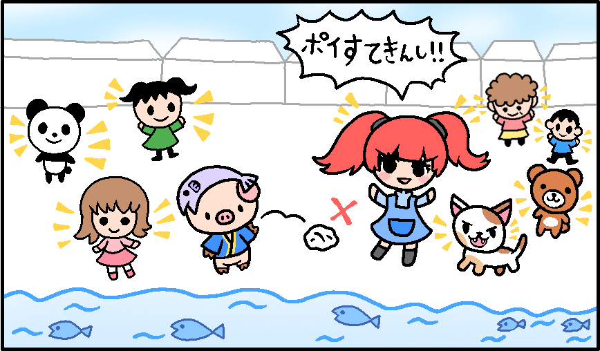 今日描いた絵はどっち？
