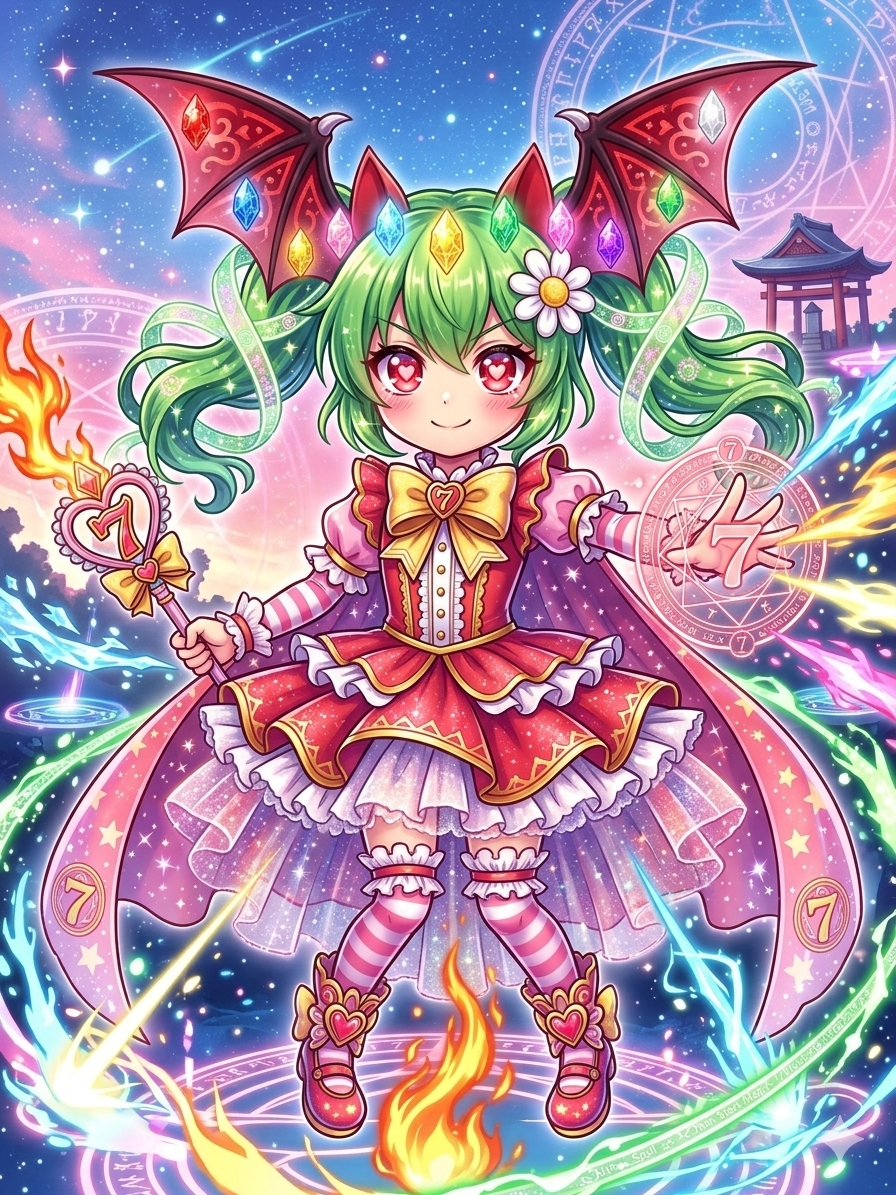 なしかちゃんの好きな色は、赤色である!!